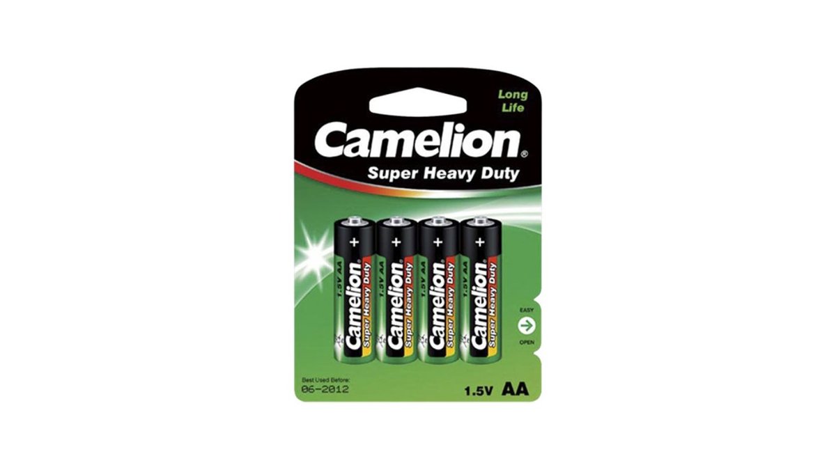 Element ალკალინის ელემენტი AA Super Heavy Green (4 pcs)