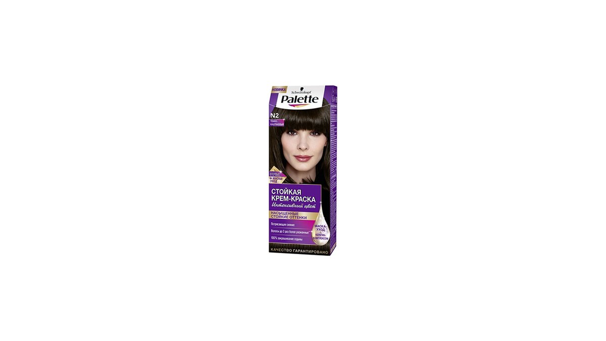 პალეტი Краска для волос N2 (1 pcs)