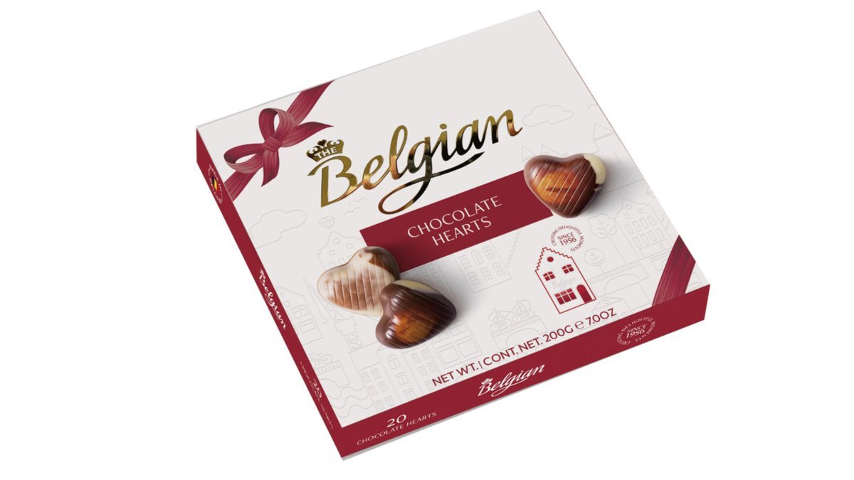 Chocolate Belgian Hearts