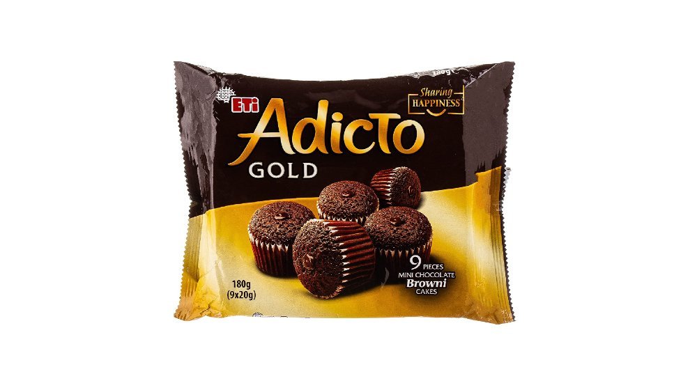 Eti ბისკვიტები mini brownie with cocoa (180 g)