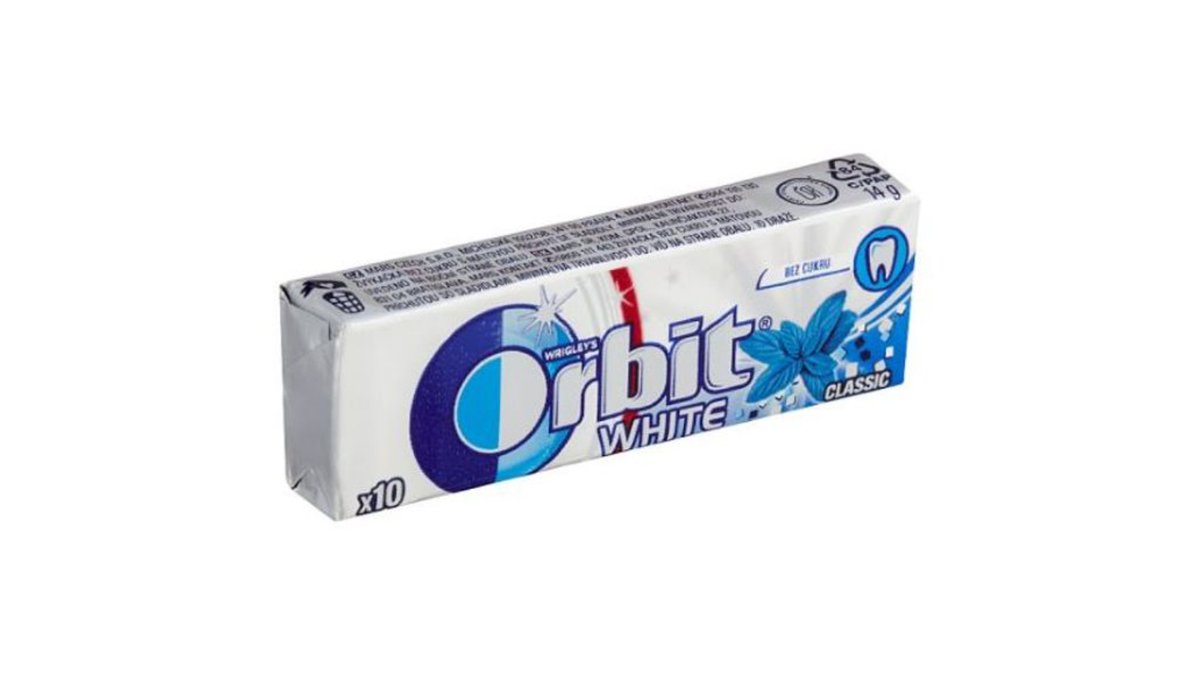 Orbit chewing gum White Classic (14 g)