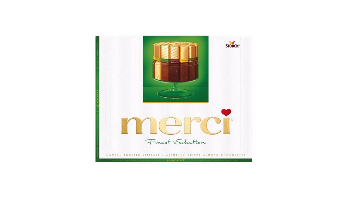 Storck Шоколад Assorted chocolate with almonds (250 g)