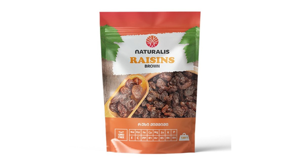 Naturalis Орехи Gray Raisins (130 g)