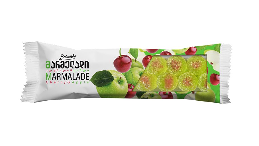 Barambo конфета with cherry and green apple (170 g)