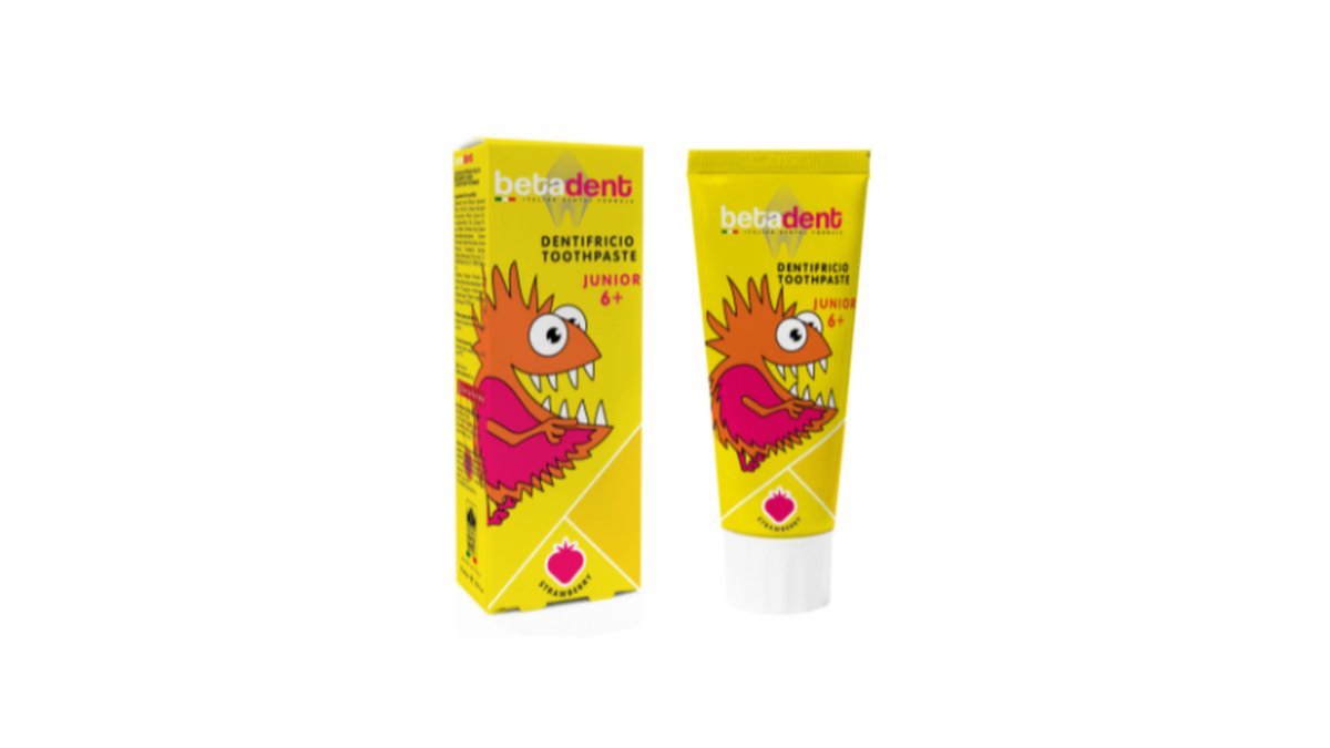 betadent зубная паста strawberry (75 ml)