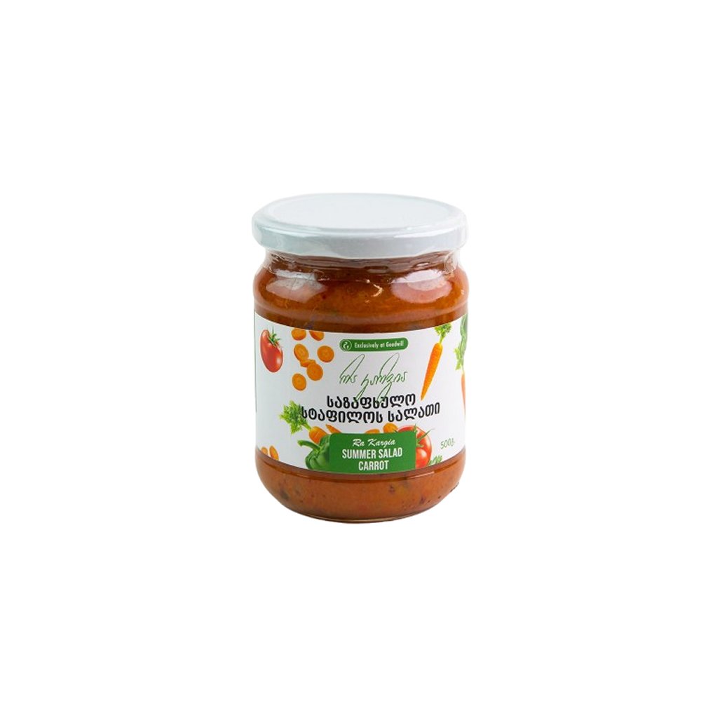What's Good Салат из моркови Summer Carrot Salad