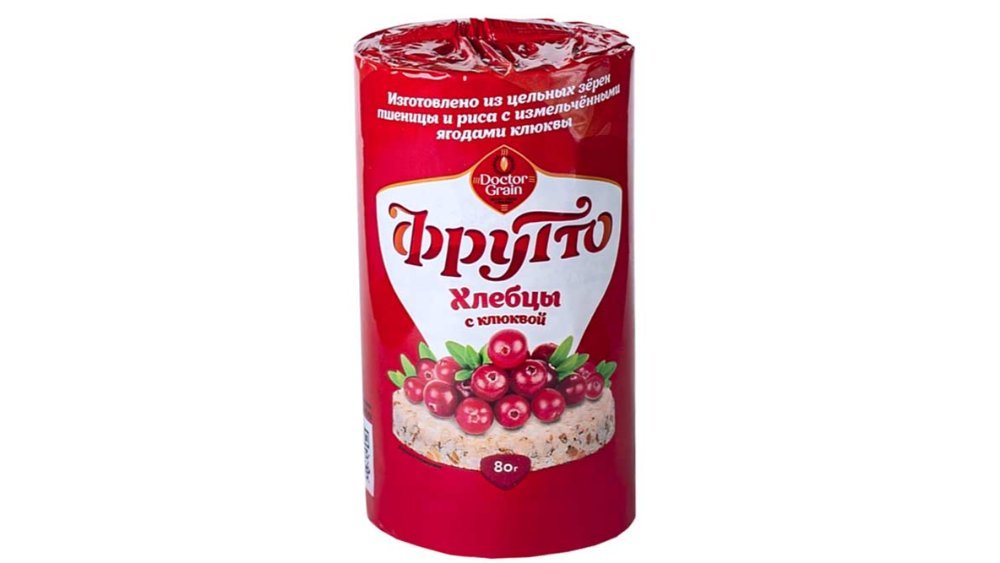 Khlebtsi პური with Red Cranberries (80 g)