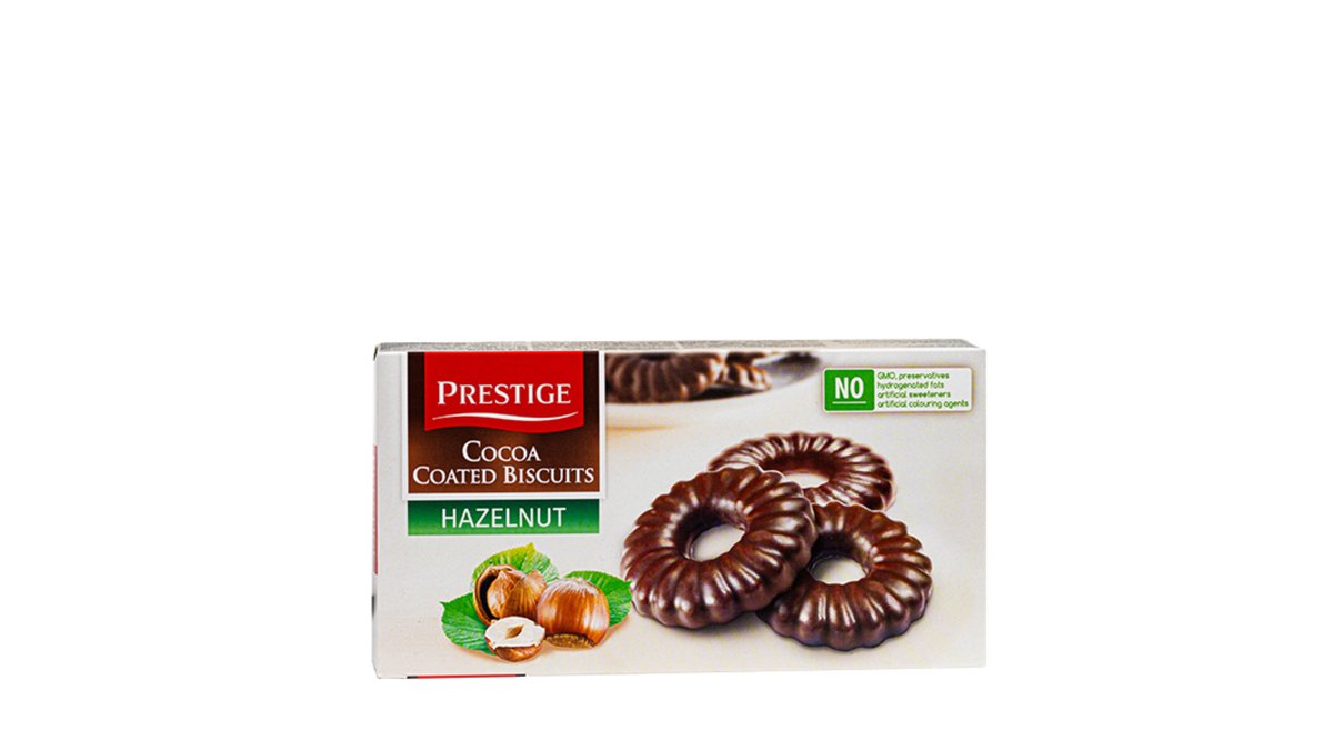პრესტიჟი Песочное печенье Hazelnut Flavor (160 g)