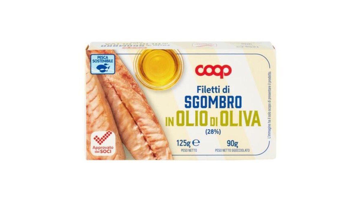 COOP fish in Olive Oil (125 g)