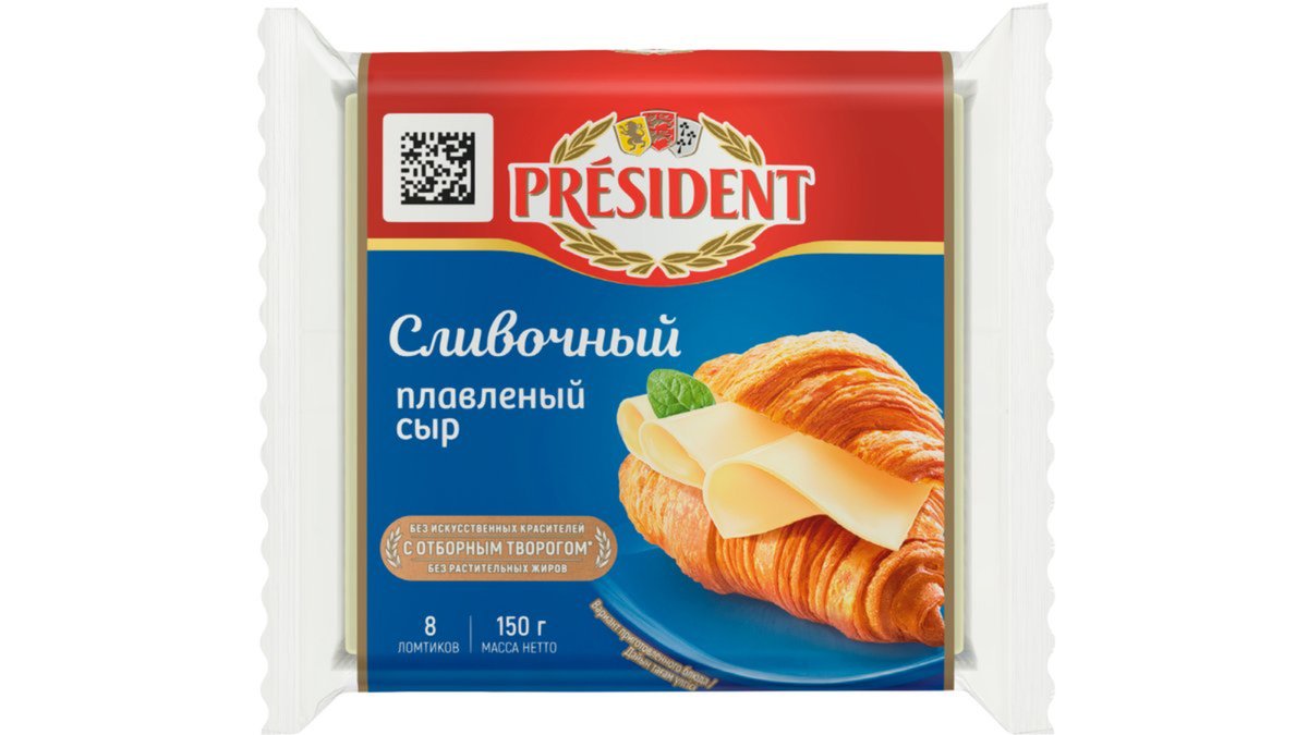 President сыр 40% cream