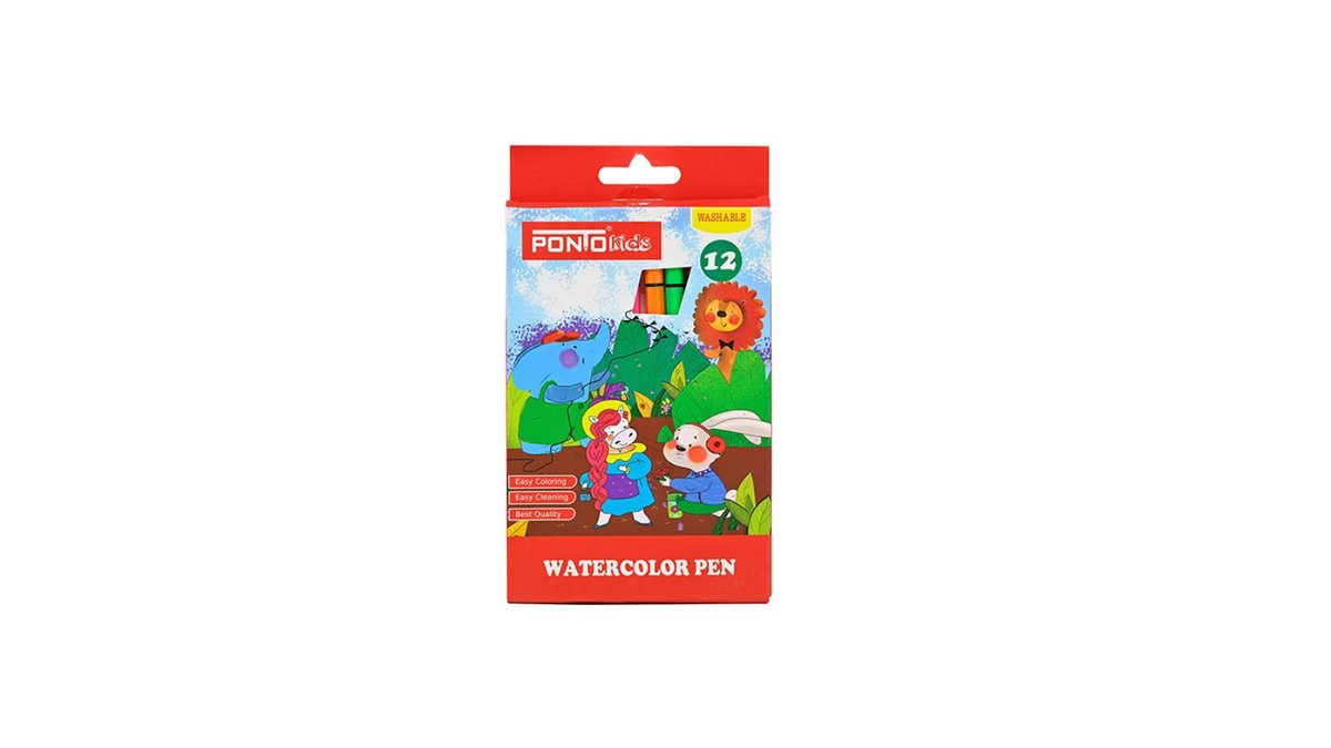 PONTO Набор маркеров для рисования Rudolph the Red-Nosed Lion (12 pcs)
