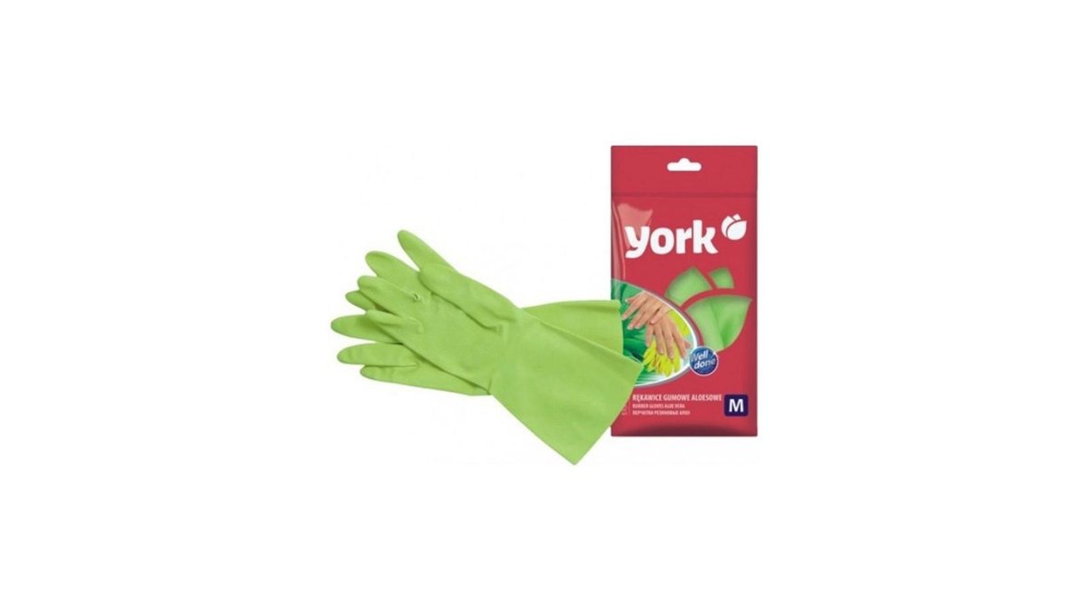 YORK ლატექსის ხელთათმანი aloe vera (1 pair)
