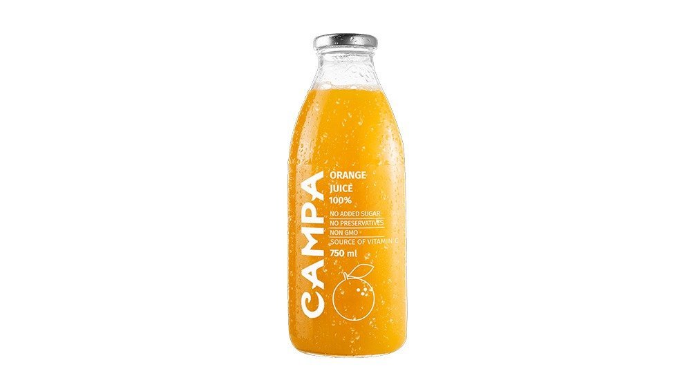 Campa წვენი orange juice (750 ml)
