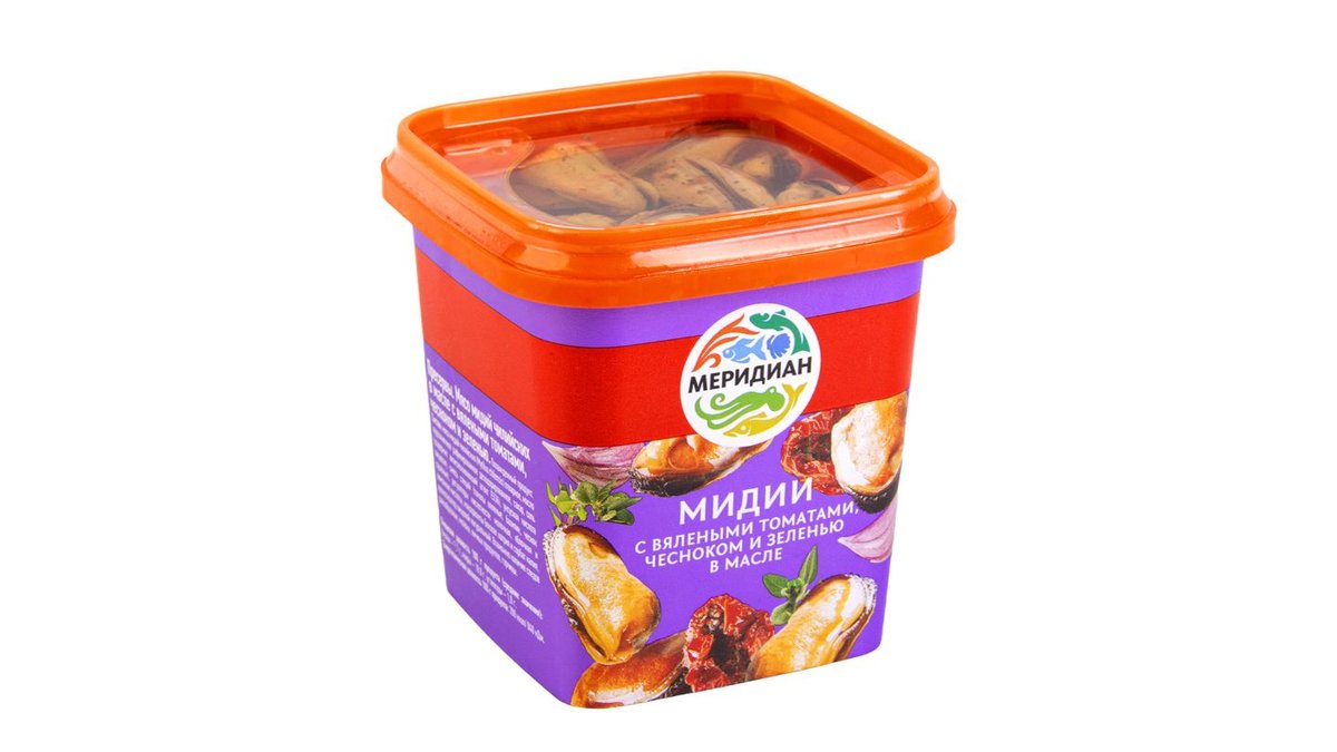 Meridian თევზი ნივრით და მწვანილით (270 გ)