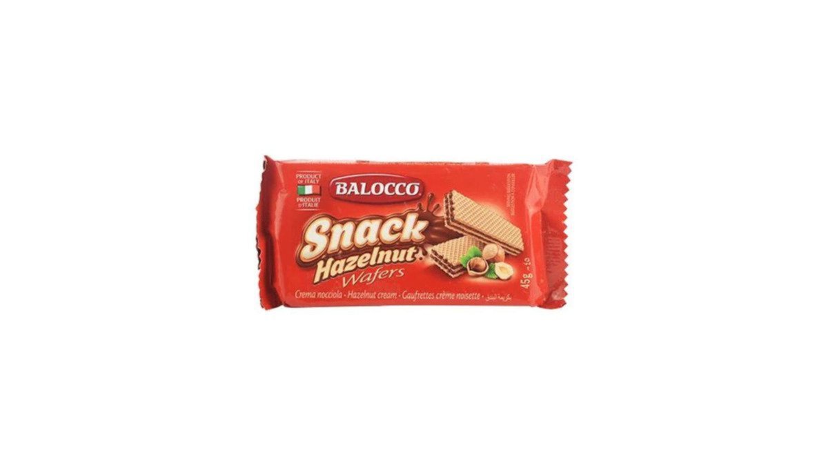 Balokko ვაფლი with nuts (45 g)