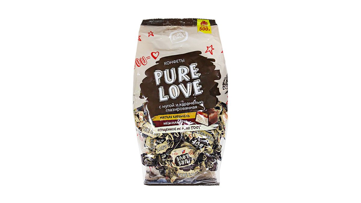 კონტი Nougat Pure Love Nougat (500 gr)