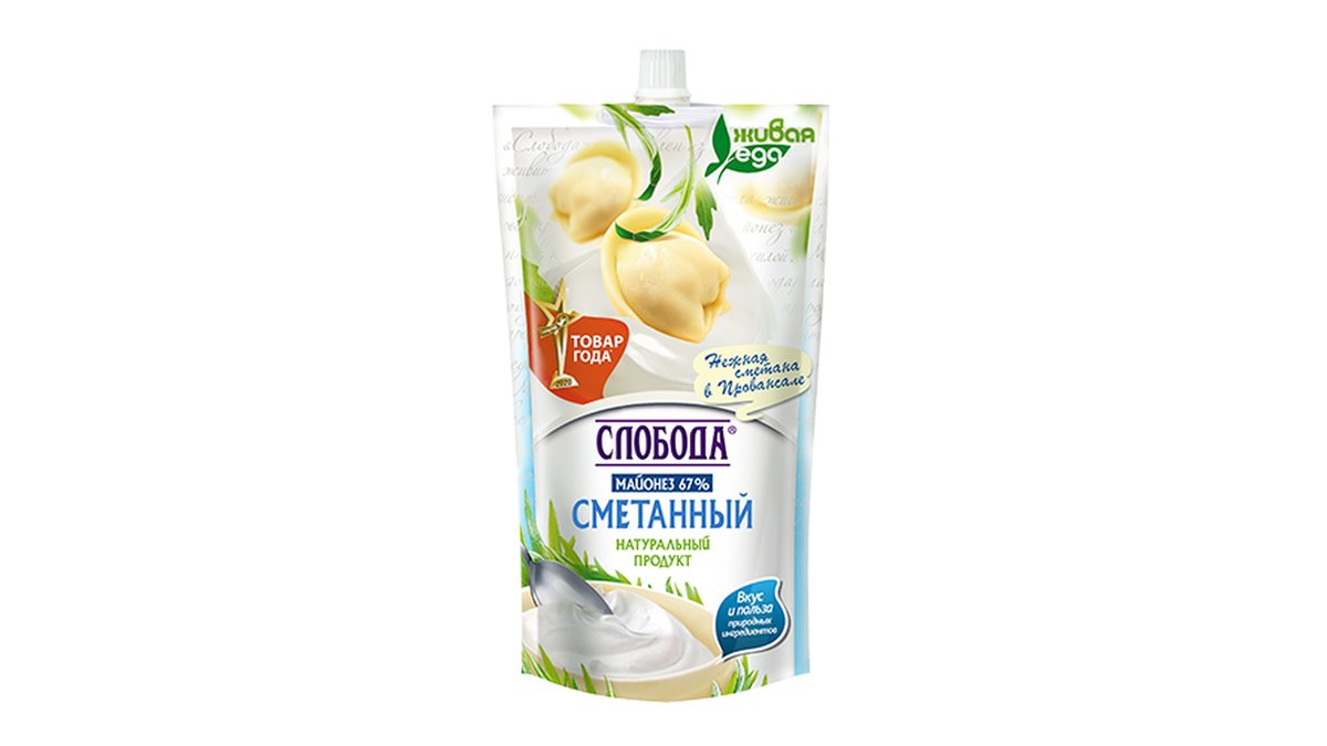 Sloboda майонез sour cream flavor (400 g)
