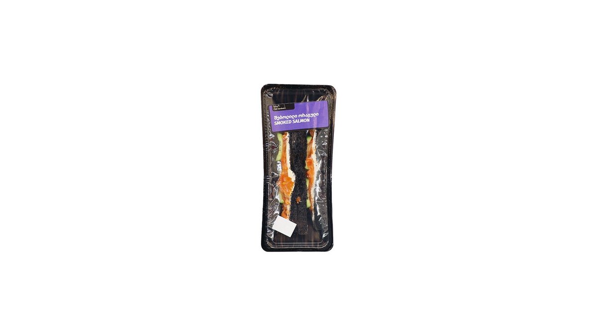 ქლაბ Сэндвич с лососем (1 pcs)
