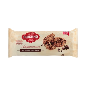 Yashkino cookies chocolate chips (200 g)