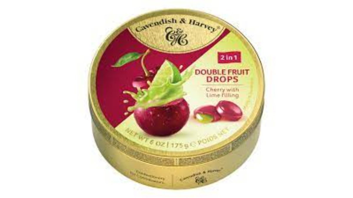 C&H candy Double Fruit Drops with Cherry and Lime (175 g)