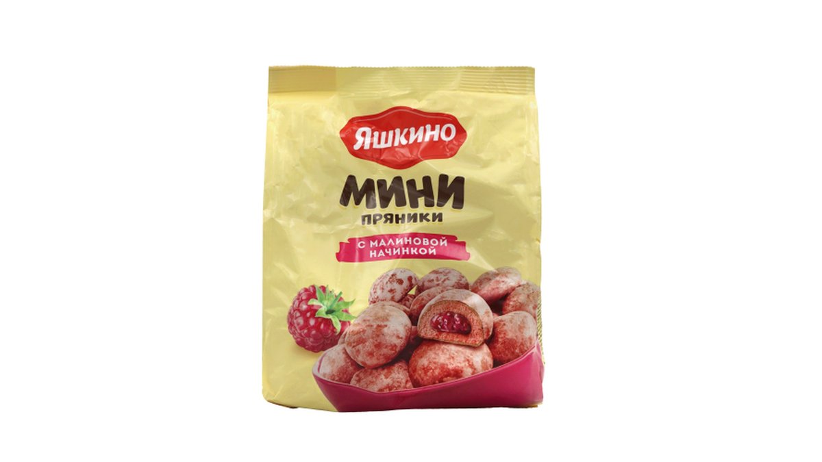 Yashkino печенье Raspberry Filling (300 g)
