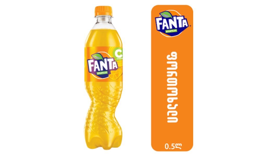 Fanta газировка Orange (0.5 l)