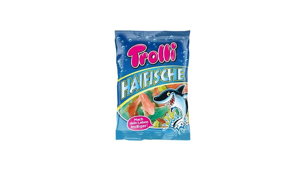 TROLLI конфета Jellyfish Shark (100 g)