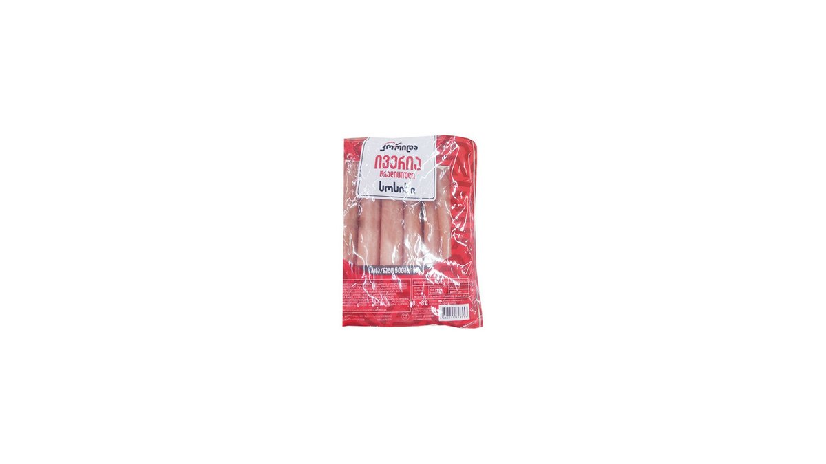 Corrida Iveria სოსისი ტრადიციული (500 g)