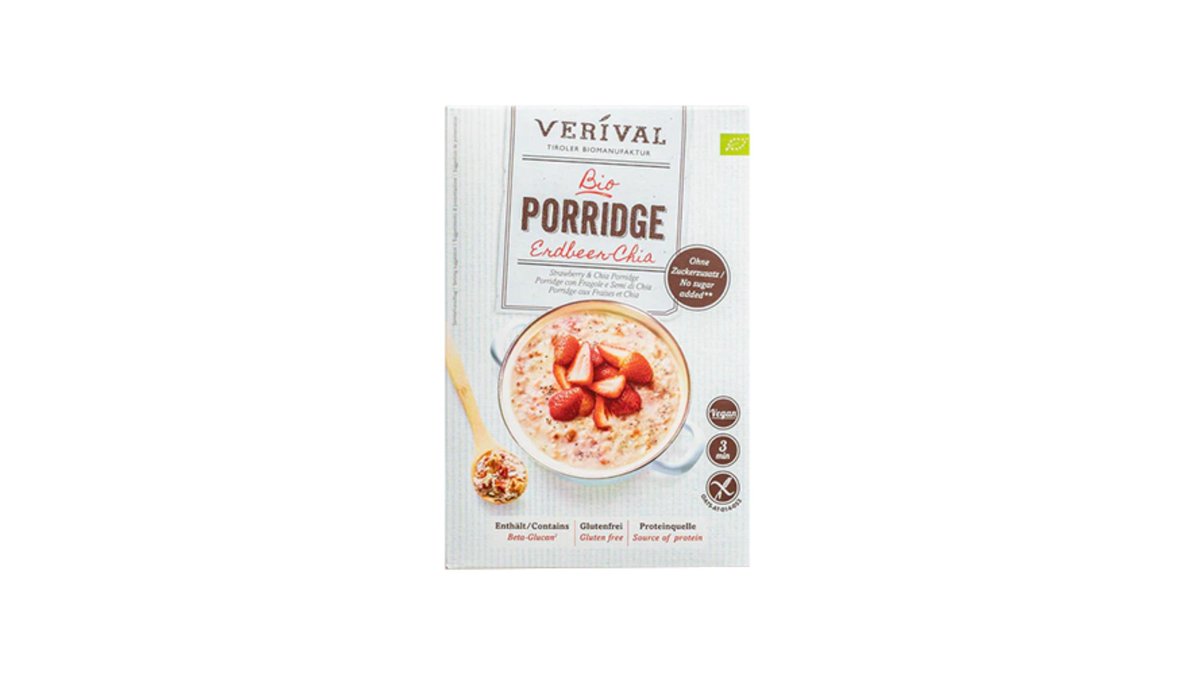 Verival Cereal with chia and strawberries (350 g)