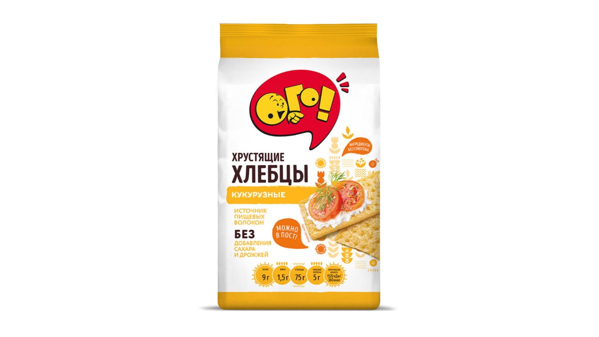აგა Crispy Bread corn (75 g)