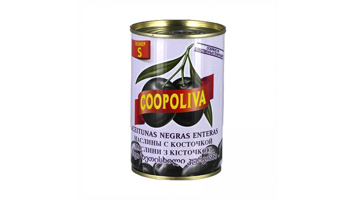 კოპოლივა Чёрные оливки Black Whole (314 ml)