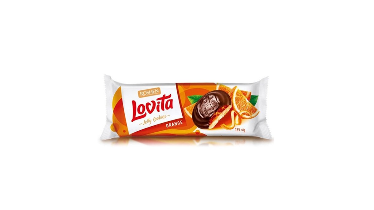 Roshen ბისკვიტები Orange (135 g)