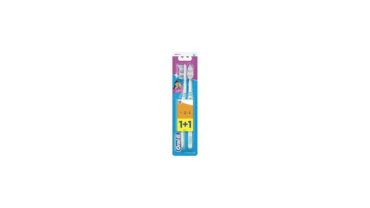 Oral-B зубная щетка Classic (2 pcs)
