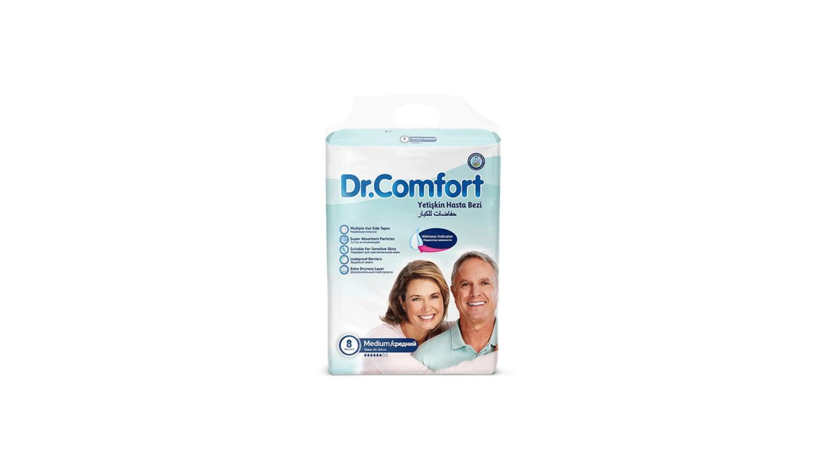 DR COMFORT ქალთა ჰიგიენის პროდუქტი (8 pcs)