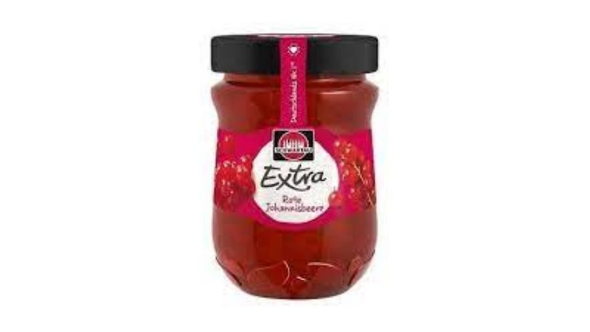Schwartau კენკრის ჯემი rote Johannisbeere (340 g)