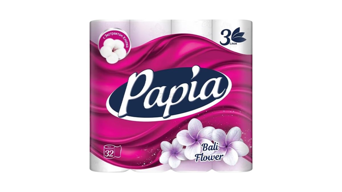 Papia туалетная бумага Scent (32 pcs)