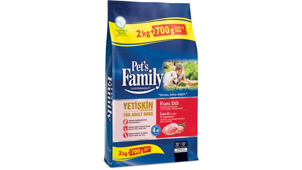PetsFamily Pet Food lamb (2.7 kg)