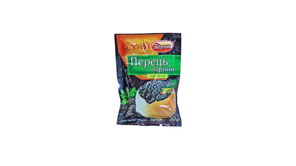 პერჩიკ შავი წიწაკა peppercorns (50 g)