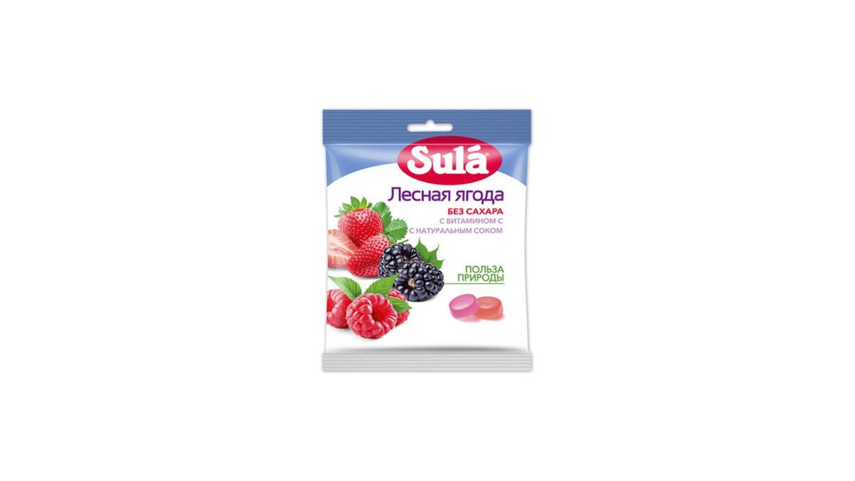 SULA candy Forest Berries (60 gr)