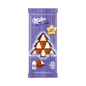 Milka Chocolate white and milk chocolate (100 g)