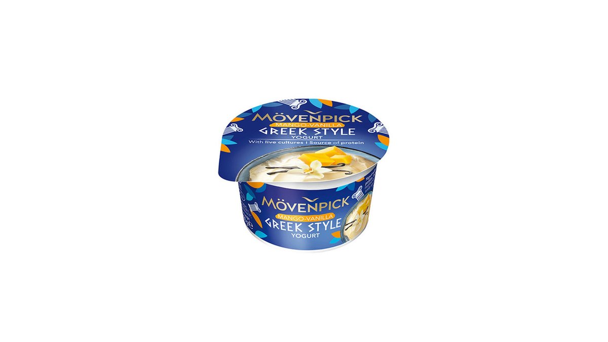 MOVENPICK йогурт mango and vanilla (100 g)