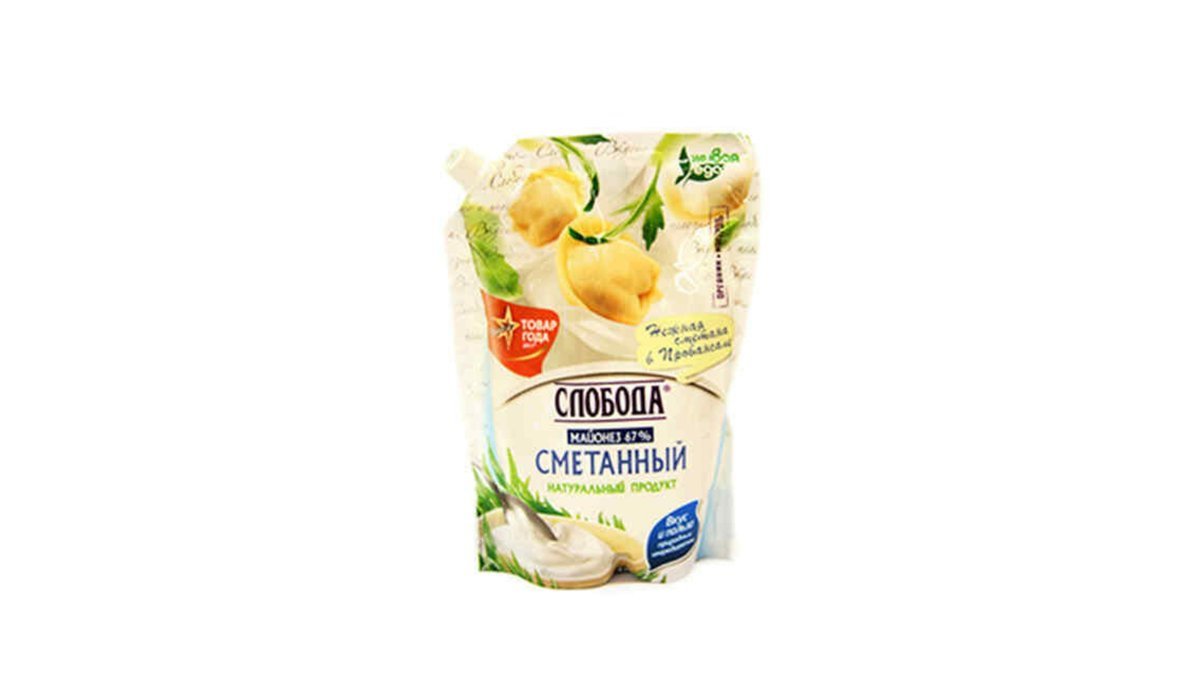 სლობოდა მაიონეზი Kaymak flavor (400 ml)