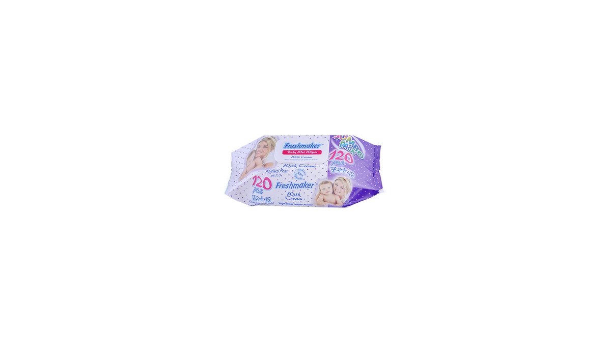 FRESHMAKER Children Wet Wipes (120 pcs)