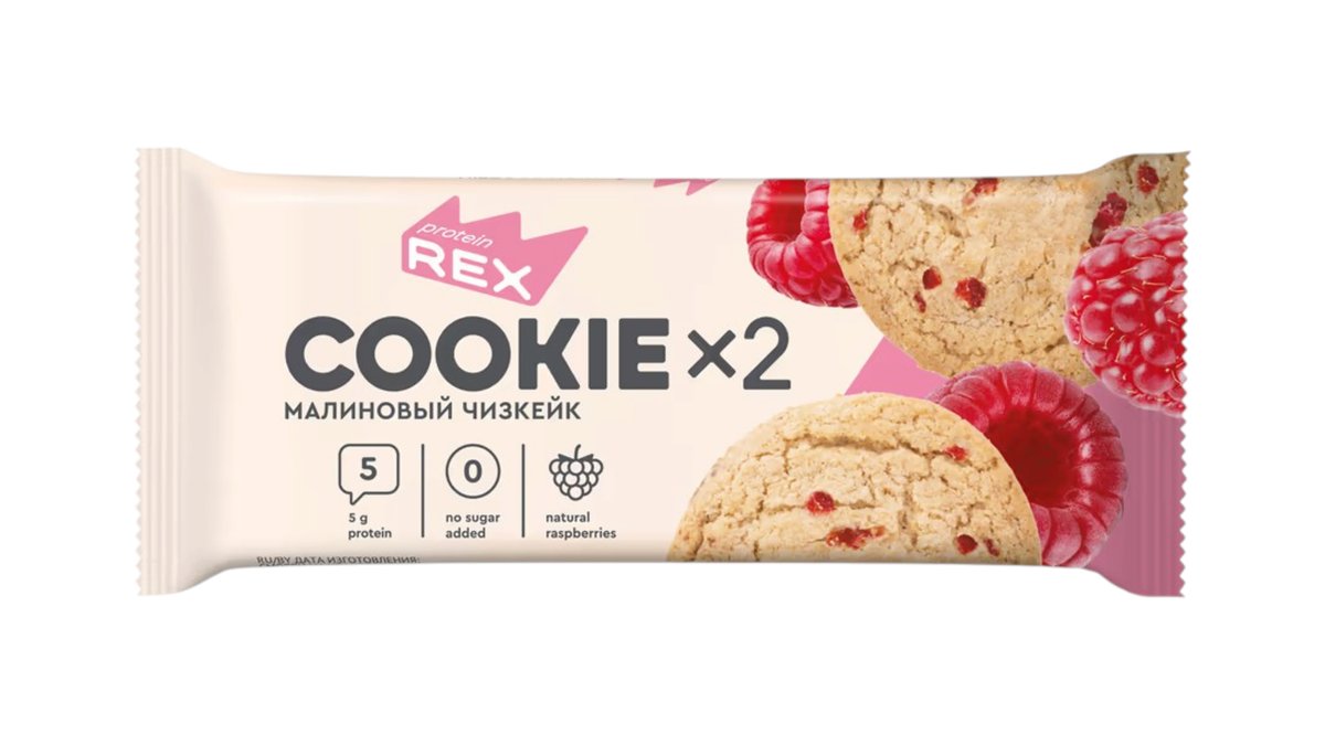REX Протеиновый батончик raspberry cheesecake (50 g)