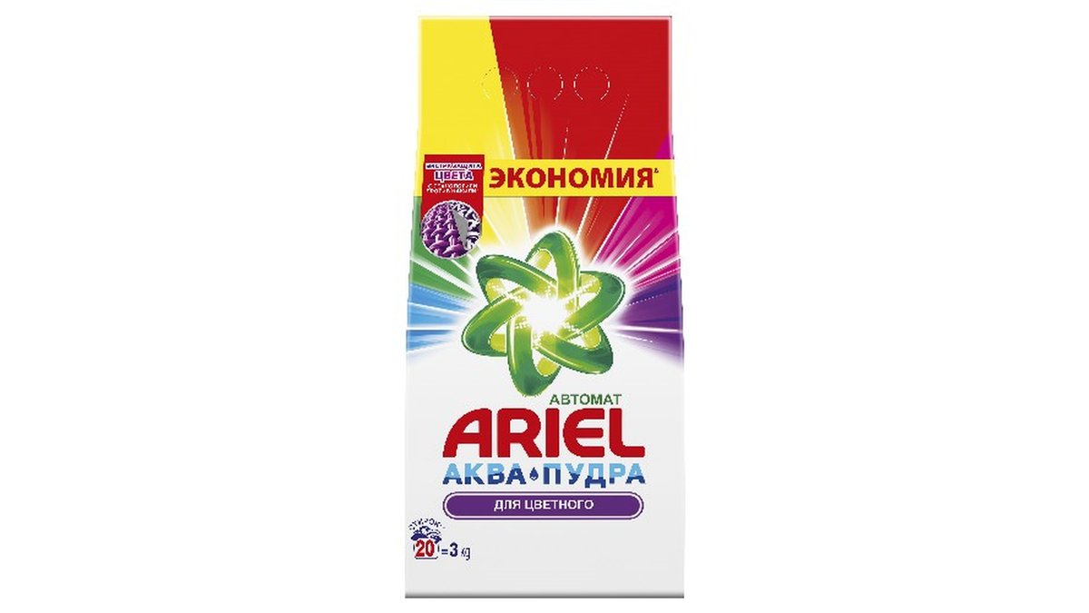 არიელი Стиральный порошок ფერადი (3 kg)