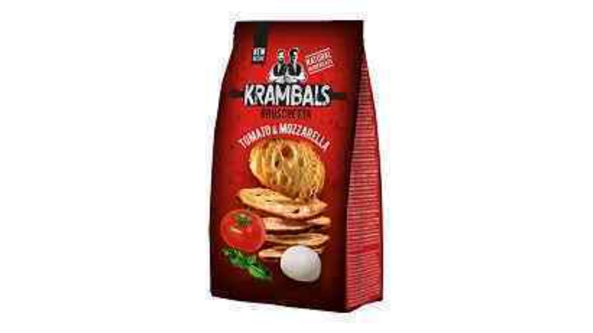 Krambals Crackers მოცარელის და პომიდვრის (70 გრ)