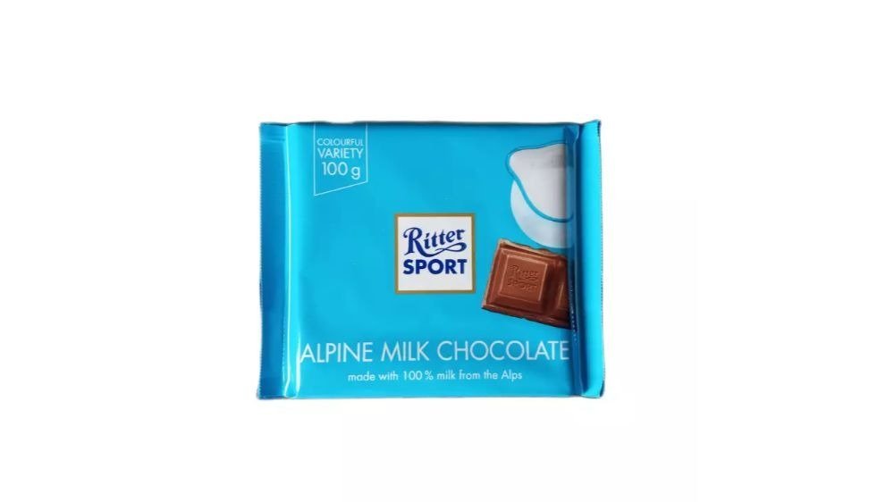 Ritter Sport Шоколад რძიანი (100 g)