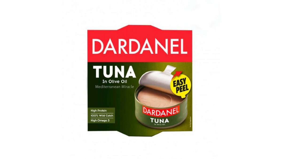 დარდანელი fish თინუსი ზეითუნის ზეთში (140 g)