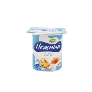 Nezhni Yogurt peach juice (100 g)
