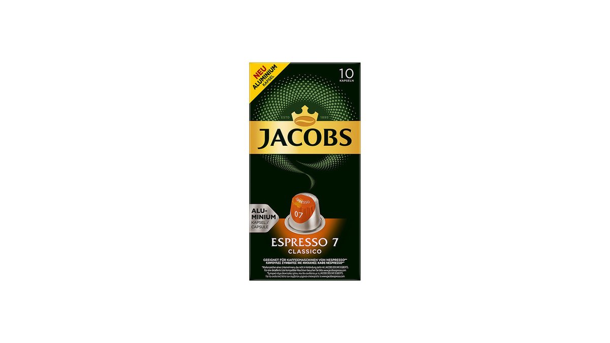 Jacobs Кофе Espresso Classic (52 გრ)